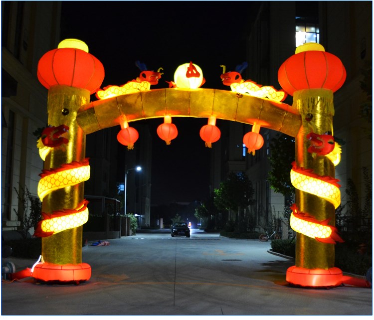 亳州夜光发光拱门